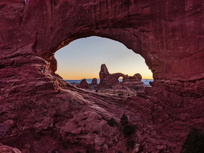 The South Windows in Arches National Park