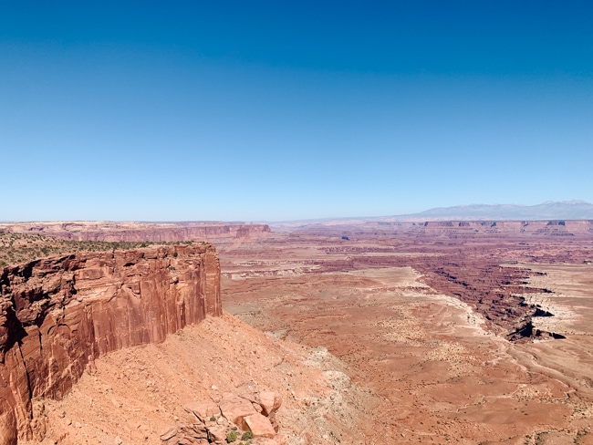 Scenic view in Canyonlands National Park