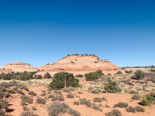 Hiking to Aztec Butte is one of the fun things to do in Canyonlands National Park