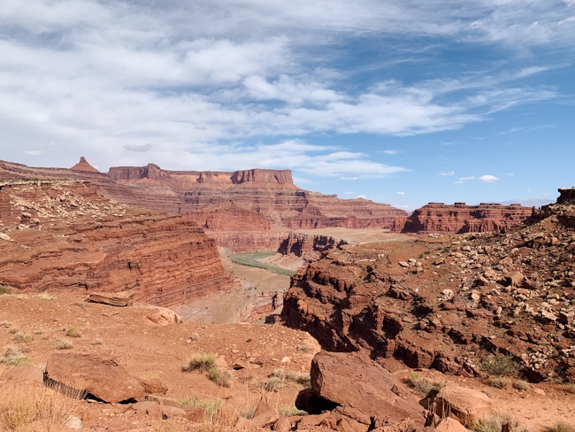 Scenic view in Canyonlands in Southern Utah