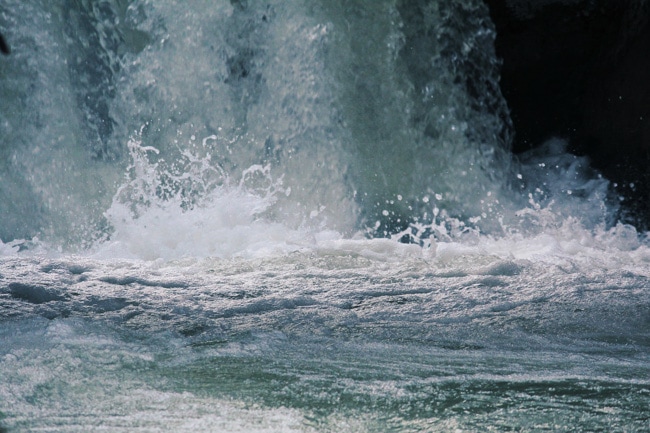 Base of Pfeiffer Falls