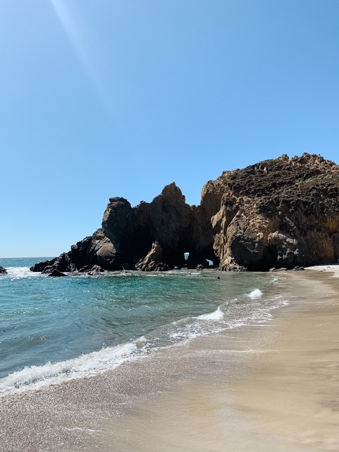 Beach in Big Sur, California
