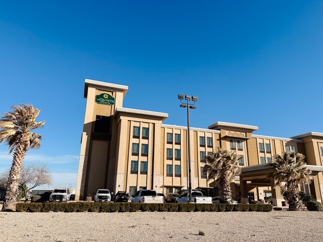The LaQuinta Inn near Carlsbad Caverns National Park