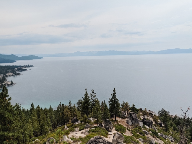View of North Lake Tahoe