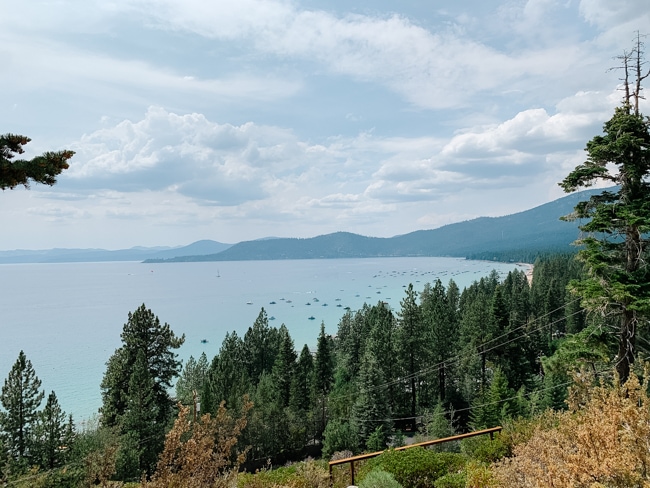View of North Lake Tahoe