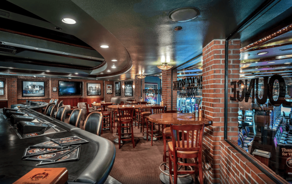 Lounge at Four Queen Hotel & Casino.
