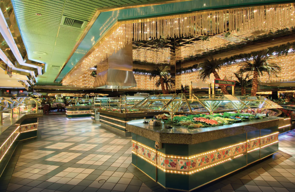 Buffet at Fremont Hotel & Casino one of the best Fremont Street Hotels.