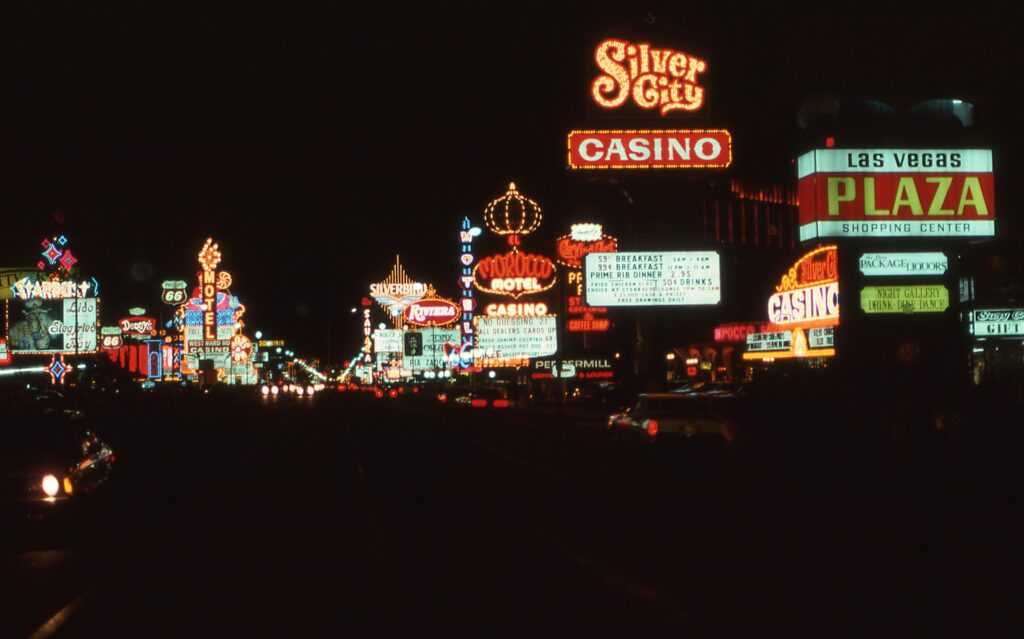 Las Vegas at night