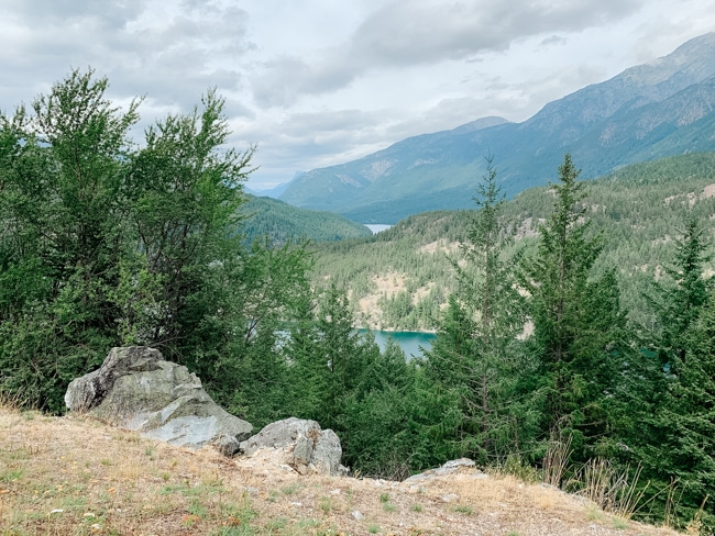 Scenic viewpoint in North Cascades National Park