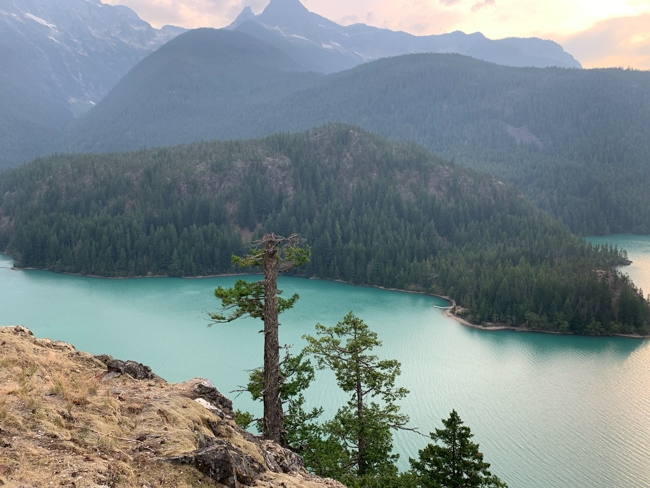 Diablo Lake in North Cascades National Park