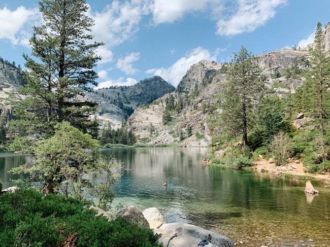 Lake near South Lake Tahoe