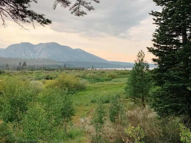Sunset in South Lake Tahoe