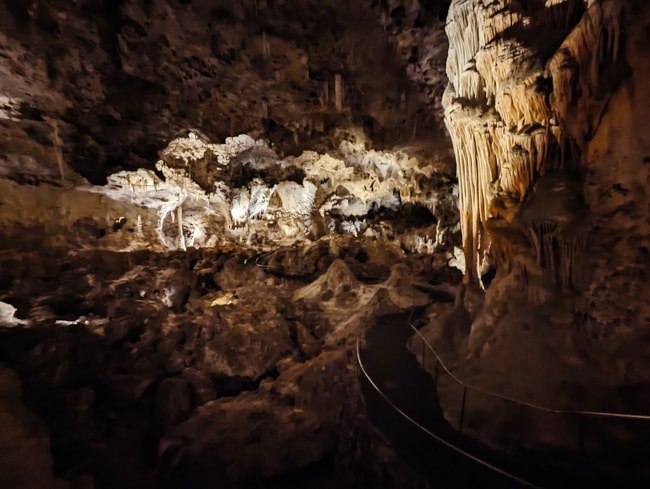 Formations from the King's Palace Tour, one of the best things to do in Carlsbad Caverns