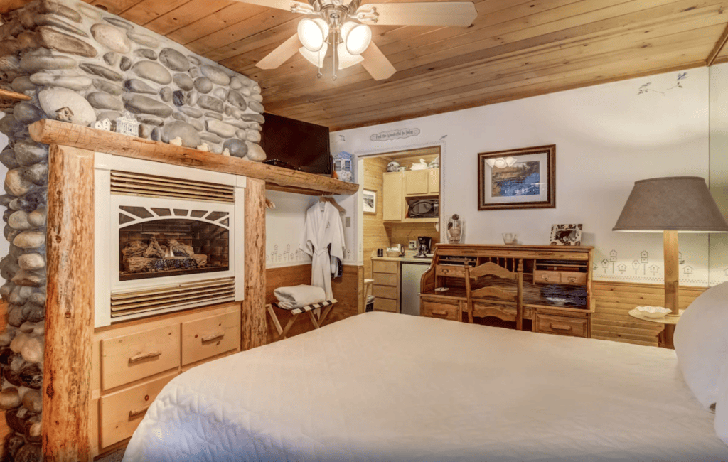 A staying room at Heavenly Valley Lodge.