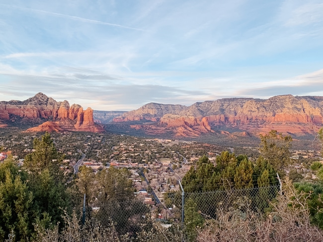 View from Airport Mesa, one of the easiest Sedona vortexes to get to