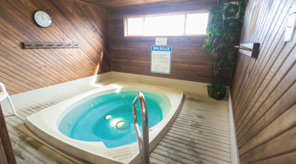 Spa at The Canderbury Inn, one of the best places to stay in Ocean Shores.