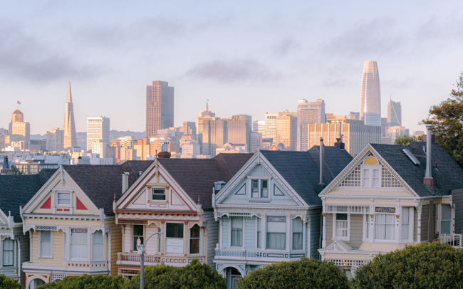 The Painted Ladies in San Francisco