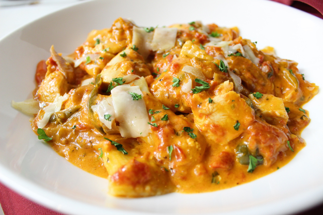 A plate of delicious ravioli from ALAVITA, one of the best Boise restaurants.