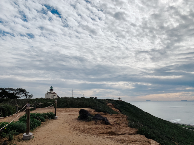 Hiking trail in Cabrillo National Monument