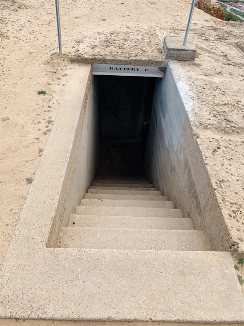 Military bunker at Cabrillo National Monument