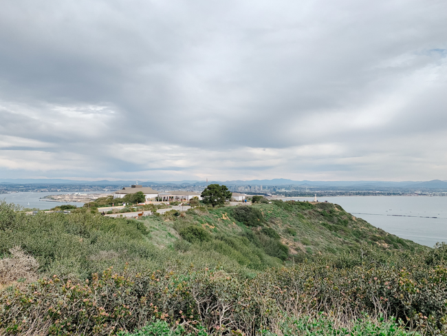 View of Point Loma near San Diego, California