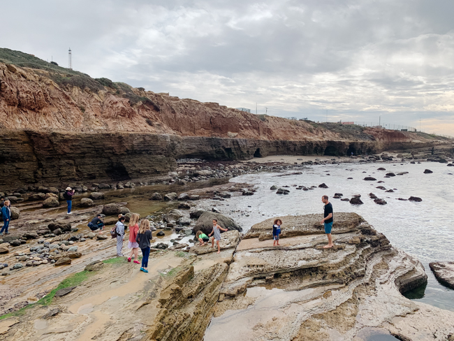 Tide pool area at Cabrillo National Monument