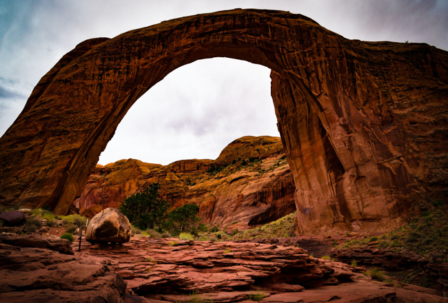Rainbow Bridge, one of the best places to visit when checking out national parks in Utah.