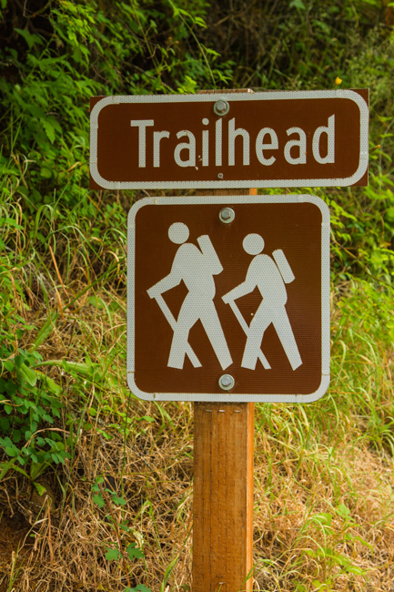 Trailhead sign for the Mormon Pioneer National Historic Trail, one of the best places to visit when checking out national parks in Utah.