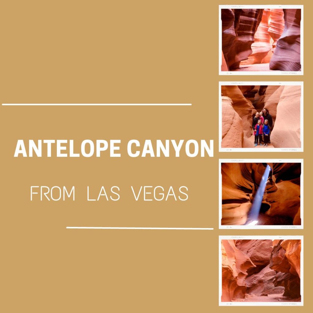 Touring Antelope Canyon from Las Vegas graphic