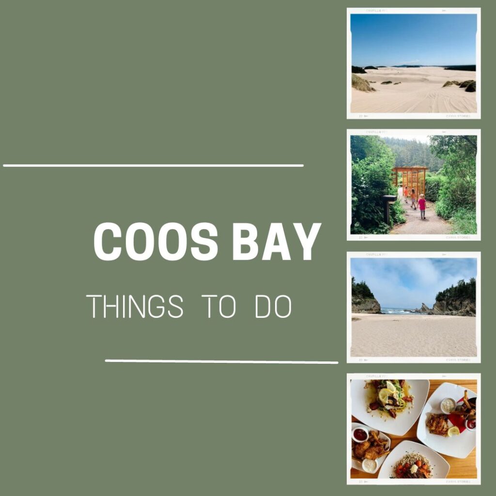 Photo graphic of Coos Bay, Oregon