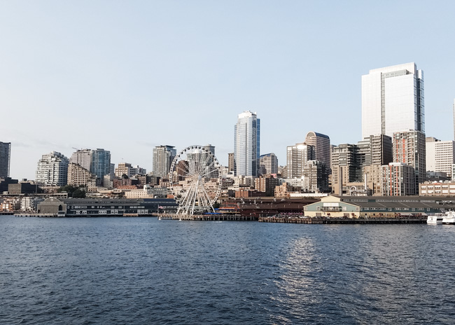 Seattle Skyline from the water