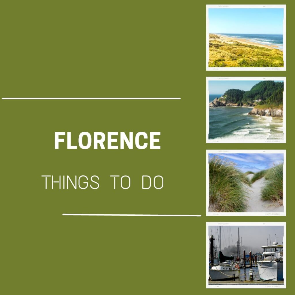 Florence Oregon graphic