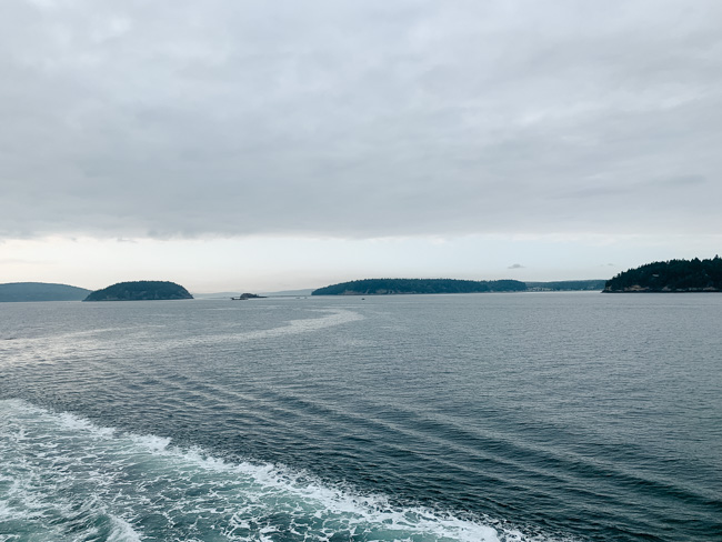 Seeing the ocean from Northern Washington on a boat tour