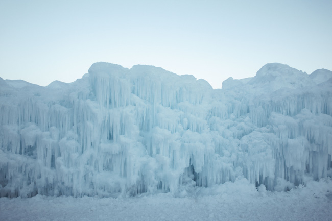 Exploring the Midway Ice Castles is one of the best things to do in Utah in winter.