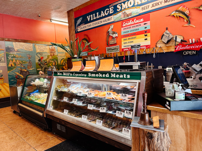 Mr. Bill's Smokehouse in Lincoln City, Oregon