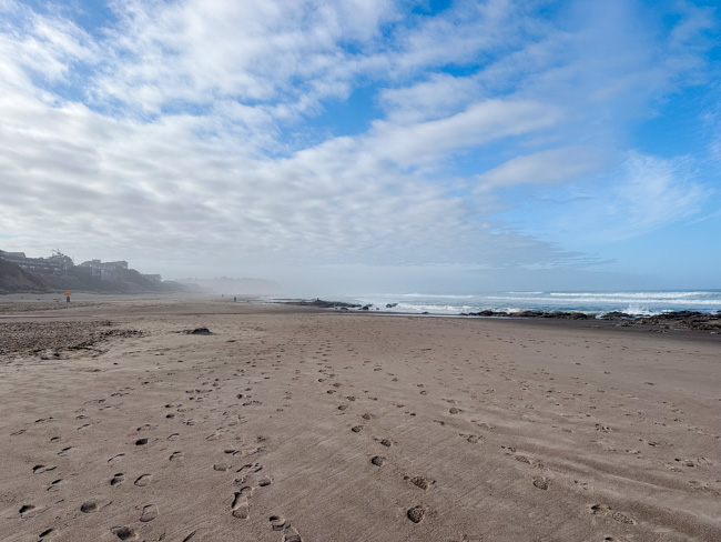 A beach in Oregon