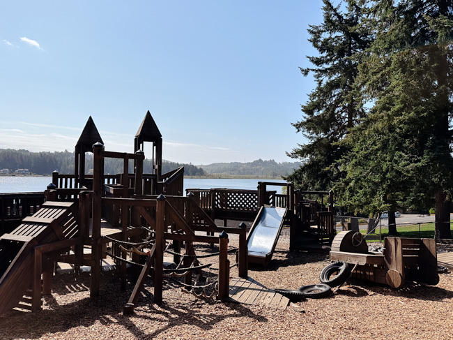 Playground at Regatta Park.