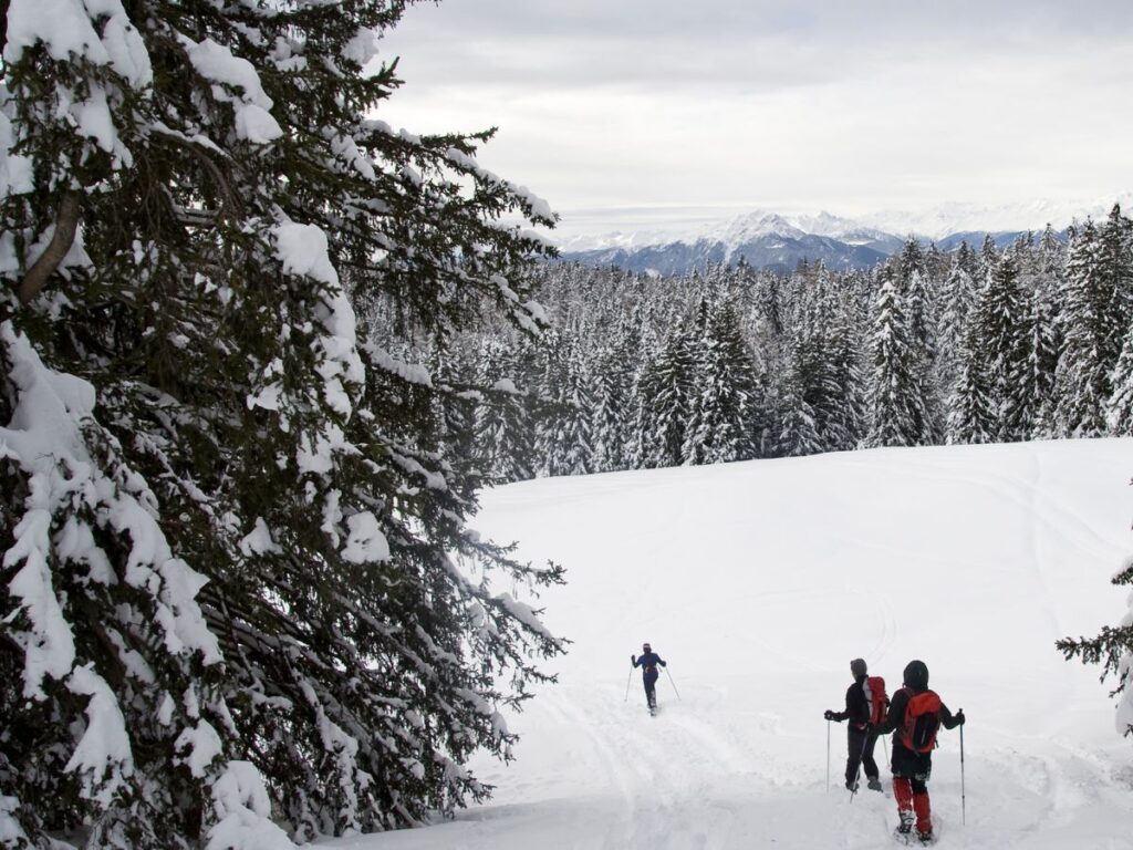 Snowshoeing is one of the most economical winter sports in Idaho