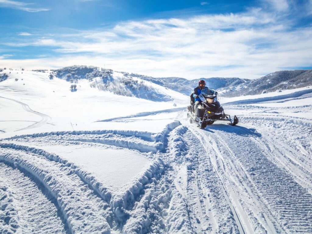 Snowmobiling is one of our family's favorite winter sports in Idaho
