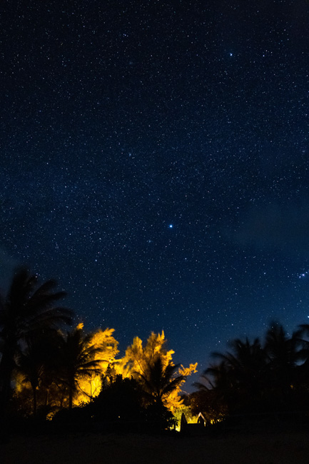 Enjoying starry nights are some of the most beautiful things to do in Culebra Puerto Rico.