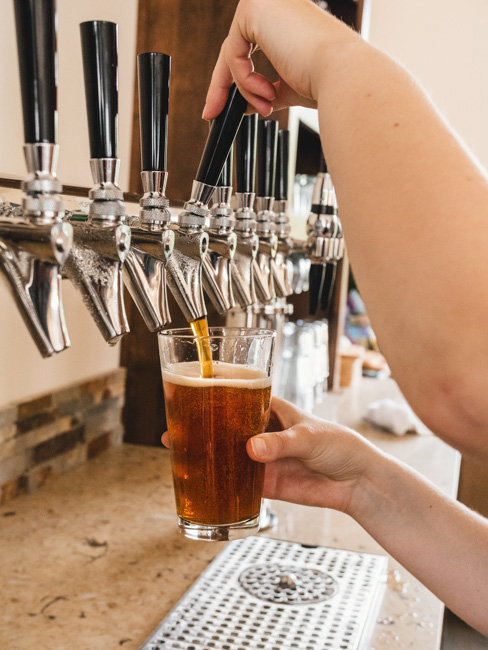 Visiting breweries is one of the best things to do in Cannon Beach.