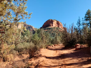 Part of the Broken Arrow Trail in Sedona, Arizona