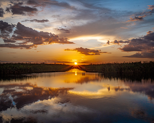 Enjoying a Florida sunset is one of the best things to do in Lovers Key State Park.
